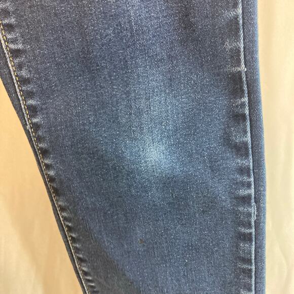 Levi’s 712 Slim Straight Leg Mid Rise Medium Blue Denim Wash Jeans Pants - Picture 7 of 12